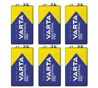 Varta Industrial Pro 6x Batterie 9V (6LR61) alcaline 580 mAh
