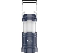 VARTA Lantern LED L10 (luminosità regolabile flessibile, maniglie, ganci e magneti integrati) blu per attività all'aperto, campeggio, avventura, fai da te, uso quotidiano