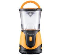 Varta lanterna campeggio a batteria LED impermeabile 90 lm nera arancione