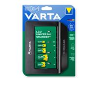 Varta LCD Caricabatterie Universale Per Aa AAA C D 9V Nimh 57688 Senza Batterie