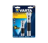 Varta LED Taschenlampe Brite Essential Twinpack Torcia 15628101402