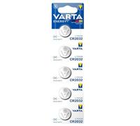 VARTA LITHIUM CR2032 3V - BLISTER 5 BATTERIE DL2032/BR2032-VAR6032229405 VARTA