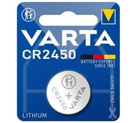 Varta LITHIUM Coin CR2450 (Batteria a bottone, 3V) Blister da 1