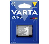Varta LITHIUM Cylindrical 2CR5 Bli 1 Batteria per fotocamera 2CR5 Litio 1400