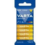 VAR LL8 MICRO - Longlife, batteria alcalina, AAA (micro), confezione da 8
