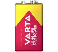Varta LONGLIFE Max Power 9V Bli 1 Batteria da 9 V Alcalina/manganese 640 mAh 9