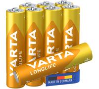 VARTA Longlife Mikro 8er Pack ACC NUOVO