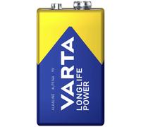Varta LONGLIFE Power 9V Bli 2 Batteria da 9 V Alcalina/manganese 580 mAh 9 V 2