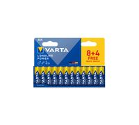 VARTA Longlife Power, Batteria Alcalina, AA, Mignon, LR6, 1,5V, 4-pack, Made in Germany