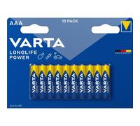 Varta LONGLIFE Power AAA Bli 10 Batteria Ministilo (AAA) Alcalina/manganese 1.5