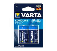 BLISTER 2 BATTERIE VARTA MEZZA TORCIA \"C\