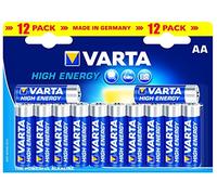 VARTA Longlife Power Batterie AA Micro LR03 (pacco da 12) Batteria alcalina - Made in Germany - Ideali per giocattoli, torce, controller e altri dispositivi a batteria