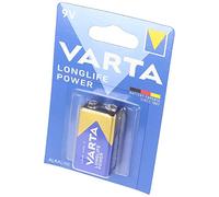 Varta Longlife Power, Batteria Alcalina, 9V, E-Block, 6LP3146
