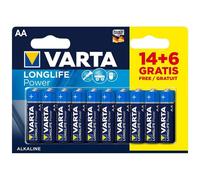 VARTA Longlife Power Pack 20 AA 20 batterie (14+6)