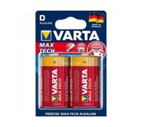 Varta MAX TECH 2x Alkaline D Batteria monouso Alcalino NEW