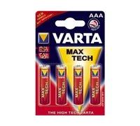 Varta Max Tech AAA Alcalino 1.5V batteria non-ricaricabile