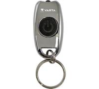 VAR LED MKCL - Torcia a LED KeyChain Light, 15 lm, argento, 2 x CR2016
