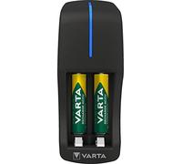 VAR MINI AAA - Mini di steckerlascarese, NIMH, inflitta 2 AAA (Micro) Akkus