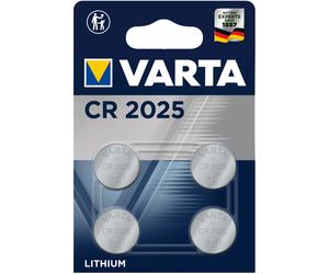 VARTA Moneta al LITIO CR2025 3V Blister-4