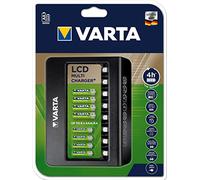 VAR LCD MC PLUS - Caricabatterie da tavolo, controllato da processore, display LCD