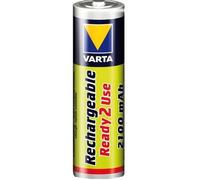 Varta Ni-MH, 2100 mAh, AA Batteria ricaricabile Stilo AA Nichel-Metallo Idruro (NiMH) NEW