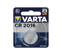 Varta LITHIUM Coin CR2016 (Batteria a bottone, 3V) Blister da 1