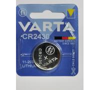Varta - Pila a bottone, tipo 6430 / CR2430, tensione: 3 V, dimensione: 3,0 mm, diametro: 24,5 mm