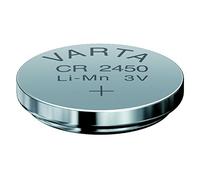 Varta - Pila a bottone, tipo 6450 / CR2450, tensione: 3 V, dimensione: 5,0 mm, diametro: 24,5 mm