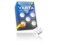 VARTA Pile a Bottone CR2032, confezione da 50, Power on Demand, Lithium, 3V, imballaggio sicuro per i bambini, per dispositivi Smart Home, chiavi dell'auto e altre applicazioni [Esclusivo su Amazon]
