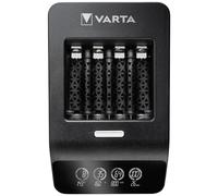 VARTA pile AA | per pile ricaricabili NiMH, Incl. 45 W alimentatore, 4x AAA 2100 mAh, protezione da sovraccarico e inversione di polarità