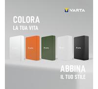 VARTA Power Bank 10.000mAh, powerbank magnetico, Mag Pro, caricabatterie portatile con USB C, compatibile con MagSafe e Qi Standard (per compatibilità con iPhone e Android), bianco