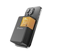 VARTA Power Bank 10000 mAh, Mag Pro, magnetico, wireless, Dunkelgrau | Power on Demand, ricarica wireless MagSafe e Qi, caricabatterie con USB Tipo C, compatibile con iPhone e Android