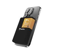 VARTA Power Bank 5000 mAh, Mag Pro, magnetico, wireless, colore nero | ricarica wireless MagSafe e Qi, caricabatterie con USB Tipo C, compatibile con iPhone e Android, ricarica pass-through