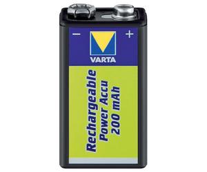 Varta Power Ready2Use - Batteria da 9 V, 200 mAh