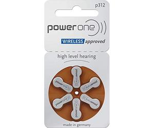 Varta Powerone Type 312 - Batteria per apparecchi acustici Zinc Air P312 PR41 ZL3, 120 pezzi