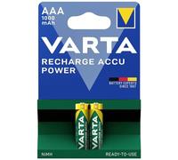 VAR R2U 2X1000 - Batteria NiMH, AAA (Micro), 1000 mAh, confezione da 2