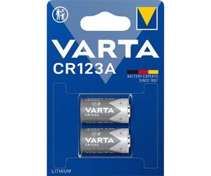 Varta Professionale al litio CR123A confezione da 2