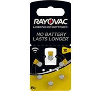 Varta RAY-10B Set Batterie per Apparecchi Acustici, Argento