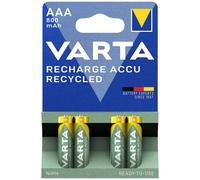 Varta RECH.AC.RECYC.AAA800mAh BLI4 Batteria ricaricabile Ministilo (AAA) NiMH