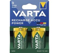 Varta VARTA Recharge Accu Power D 3000 mAh Blister 2 Batteria ricaricabile Torcia (D) Alcalina/manganese 1.5 V 2 pz.