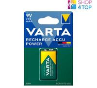 VARTA Recharge Batteria Power 9V Hr22 Nimh 200Mah e-Block Transistor New