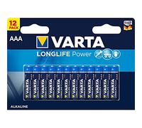 Varta - Set di 8 BLISTER di 12 pile High Energy 4903 AAA Micro LR03