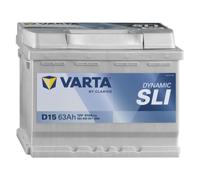 Batteria Varta D15 Silver Dynamic 63 Ah - 610a