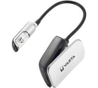 Varta Torcia Elettrica Clip LED Argento/Nero con Batteria CR2032