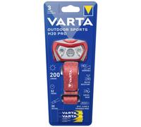 Varta Torcia Frontale LED H30R Pro Outdoor 400lm IPX4 con 3x AAA Incluse