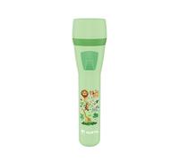 VARTA Torcia per bambini incl. 2x AA batterie, piccola torcia elettrica per bambini, design giungla con animali, torcia elettrica, verde