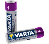 Varta Ultra Lithium, Batteria al litio, AA, Mignon, FR14505, Blister da 2