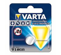 Varta V10 Ga, Lr54, Lr1130, Ka54, 4274101401, Batteria A Bottone, Specialistica, Alcalina, 1,5 Volts, Diametro 11,6 Mm, Altezza 3,05 Mm, Confezione 1 Pila, argento