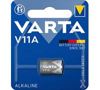 Varta V11A-LR11-A/E11-MN11-11A, 04211 101 401, Batteria Alcalina a Bottone, 6 Volts, Diametro 10,2 mm, Altezza 16,5mm, Confezione 1 pila
