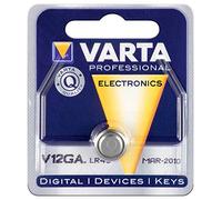 VARTA V12GA - LR43, 4278101401, Batteria Alcalina a Bottone, 1,5 Volts, Diametro 11,6 mm, Altezza 4,2 mm, confezione 1 pila